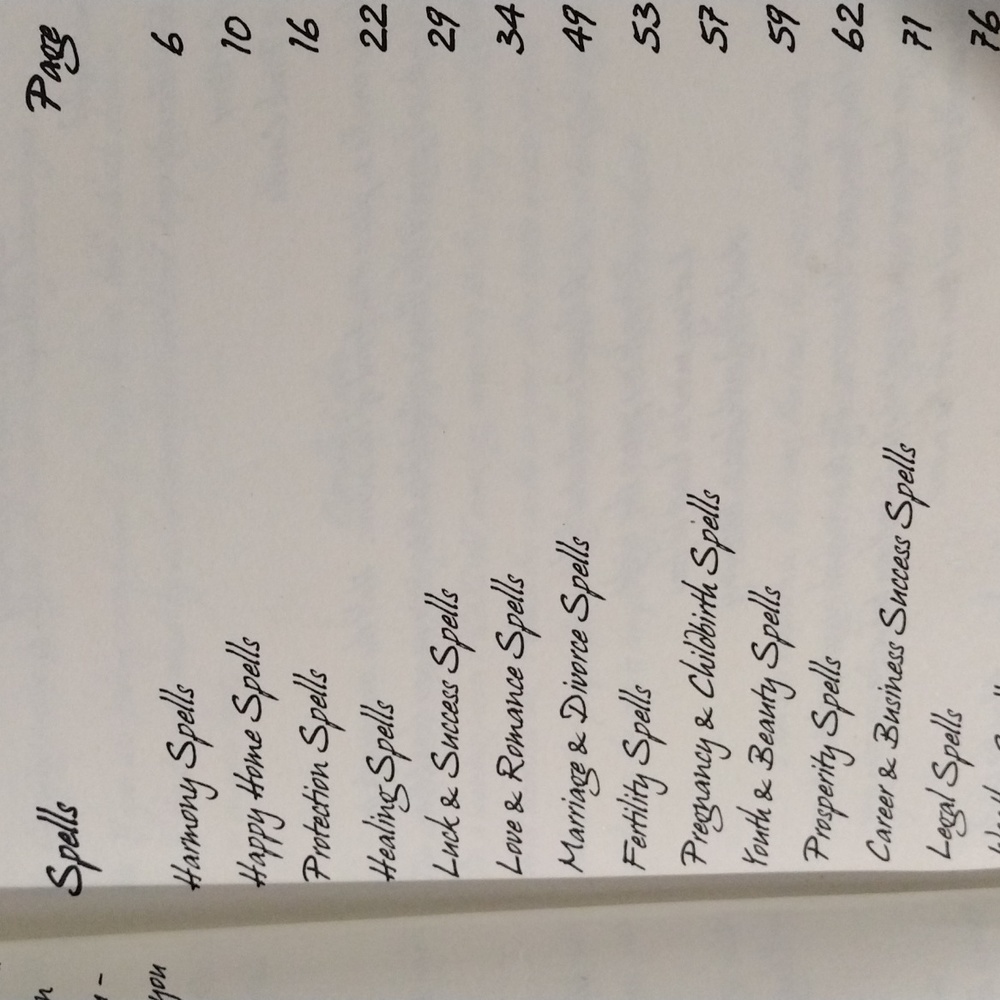 Book of Shadows Spell Book - Picture 3 of 14